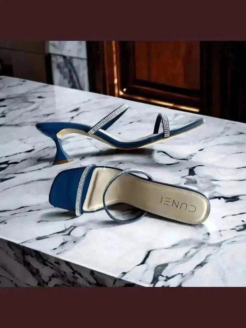 Womens Matisse Blue Heels